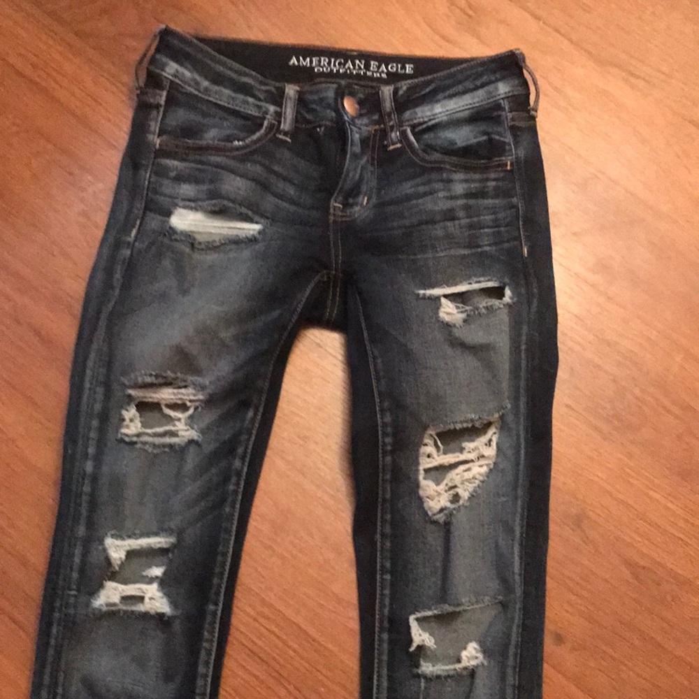 American Eagle Ripped Jeans